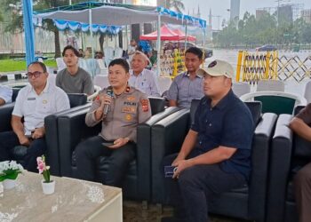 GPM Polres Bogor di Stadion Pakansari Ludes dalam Sekejap