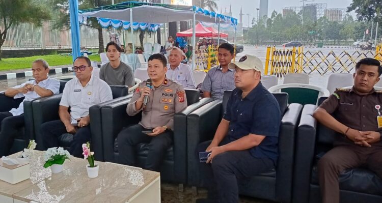 GPM Polres Bogor di Stadion Pakansari Ludes dalam Sekejap