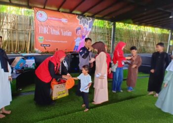 ‎Komunitas Jalur Berbagi Kebahagiaan Bersama 84 Anak Yatim di The Nice Playland Gunung Geulis