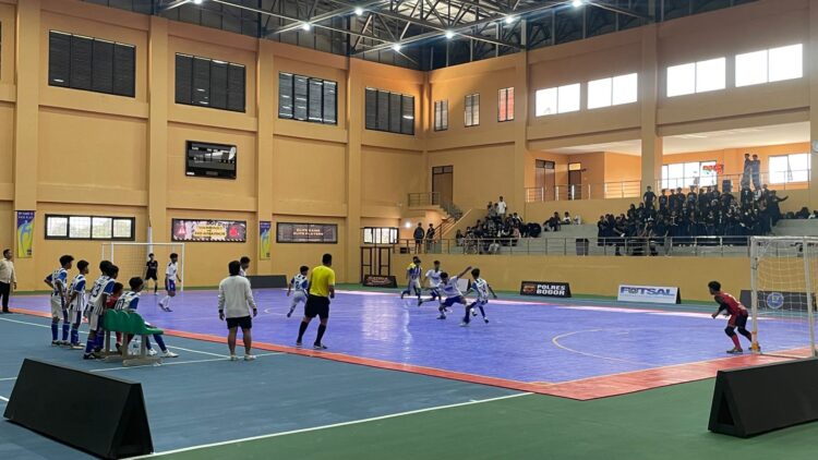 40 Tim Pelajar Ramaikan Turnamen Futsal Satria Super League di Pakansari, BNNK Gandeng Tes Urine Peserta