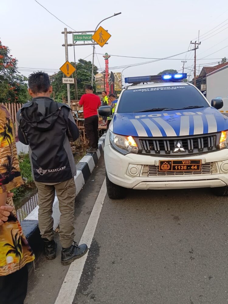 Kecelakaan Maut di Puncak: Pengendara Tewas di Tempat