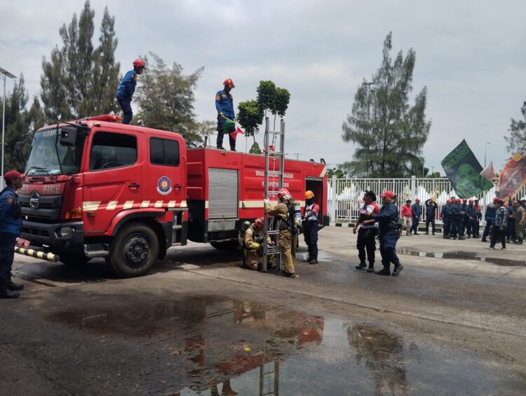 Damkar Kabupaten Bogor Targetkan Juara Umum Kejurnas Kompetensi Pemadam Kebakaran 2026 di Palembang