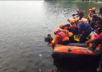 ‎Korban Tenggelam di Situ Cikaret Cibinong Ditemukan Meninggal Dunia