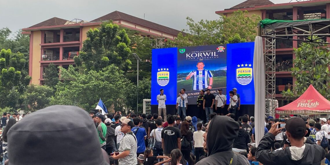 ‎Junsam Fasilitasi Nobar Persib di Cileungsi, 10 Ribu Bobotoh Tumpah Ruah ‎