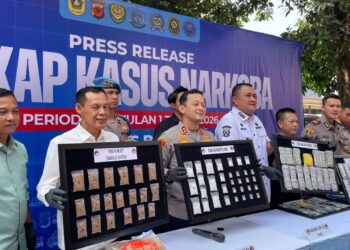 Polres Bogor Ungkap 113 Kasus Narkoba Selama Januari-Mei 2026