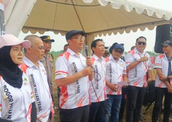 Ketua DPRD Kabupaten Bogor Buka Bogor Hujan Trail 2026 di Gunung Kapur Klapanunggal