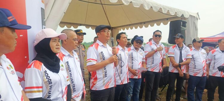 Ketua DPRD Kabupaten Bogor Buka Bogor Hujan Trail 2026 di Gunung Kapur Klapanunggal