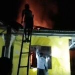Diduga Korsleting Listrik, Satu Rumah di Pamijahan Ludes Terbakar