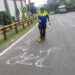 Pick Up Tabrak Mio dan Vespa di Tanjakan Selarong Puncak Bogor