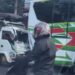 Truk Elf Tabrak Bus Hino yang Berhenti di Jalan Cileungsi-Jonggol