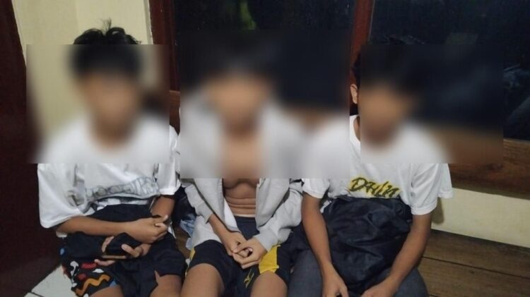 Polsek Parung Amankan 3 Remaja Diduga Tawuran di Perbatasan Bogor-Depok