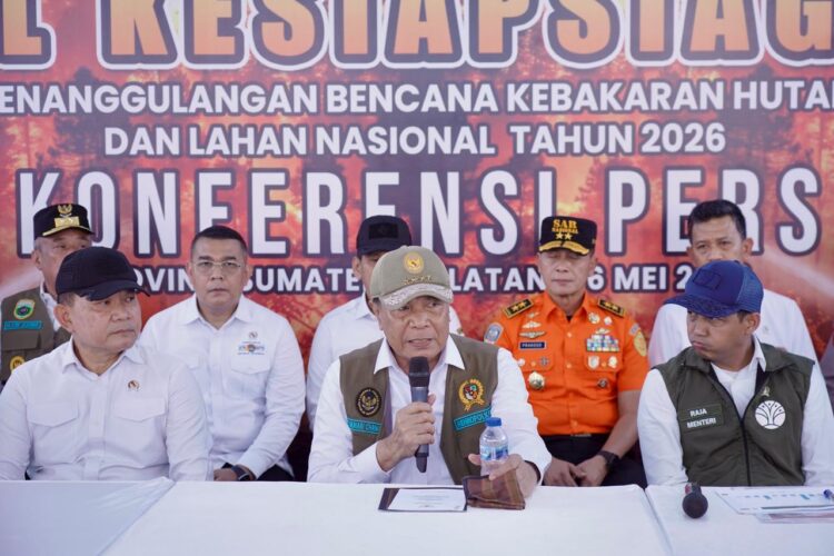 Siap Siaga Cegah Karhutla, Wamen Ossy Imbau Pemegang HGU Lakukan Tindakan Pencegahan