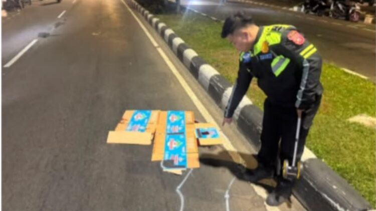 Tabrak Pembatas Jalan di Pakansari, Dua Orang Tewas Ditempat
