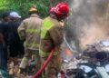 ‎Las Listrik Picu Kebakaran Gudang Rongsok di Sentul ‎