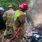 ‎Las Listrik Picu Kebakaran Gudang Rongsok di Sentul ‎