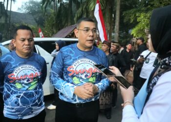 Hadiri Gerakan Nasional “AYO Muliakan Sungai”, Wamen Ossy: Memuliakan Sungai Berarti Memuliakan Negara 
