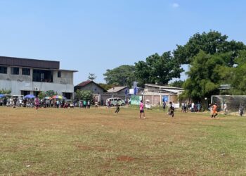 Gol Tunggal Aril Bikin Katar Tlajung Udik Tumbangkan Katar Bojong Kulur