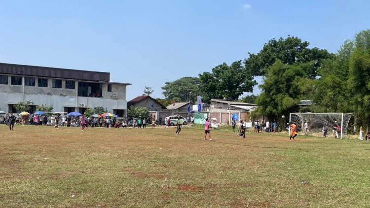 Gol Tunggal Aril Bikin Katar Tlajung Udik Tumbangkan Katar Bojong Kulur