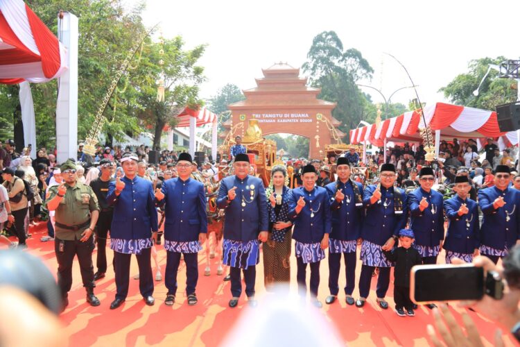 Helaran Budaya Mapag Pajajaran Anyar Tutup Meriah HJB ke-544