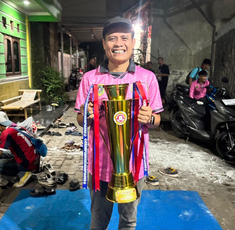 Katar Tlajung Udik Juara, Kades Yusuf Ibrahim Beri Hadiah Liburan