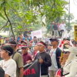 Konflik Lahan Memanas, Ribuan Warga Dua Kecamatan Datangi ATR/BPN Kabupaten Bogor I