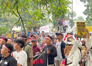 Konflik Lahan Memanas, Ribuan Warga Dua Kecamatan Datangi ATR/BPN Kabupaten Bogor I