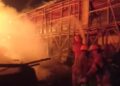 Kandang Ayam Dua Lantai di Caringin Terbakar, 18 Ribu Ekor Terpanggang