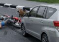 Fortuner Tabrak Dua Motor di Kemang, Satu Orang Tewas!