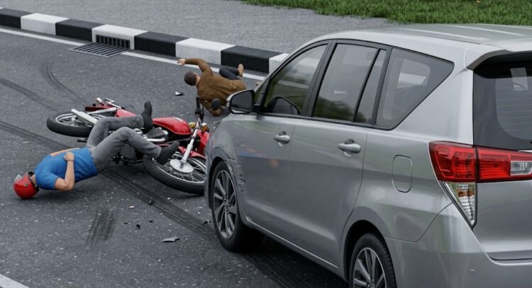 Fortuner Tabrak Dua Motor di Kemang, Satu Orang Tewas!