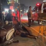 Pemotor Tewas Terserempet Mobil Saat Pindah Lajur di Parung