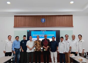 Akhmad Munir Pimpin Delegasi PWI, IPB Siap Dukung Program Beasiswa Wartawan