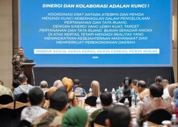 Wamen ATR/Waka BPN Tekankan Pentingnya Satu Data Sawah Nasional untuk Perkuat Perlindungan Lahan Pertanian