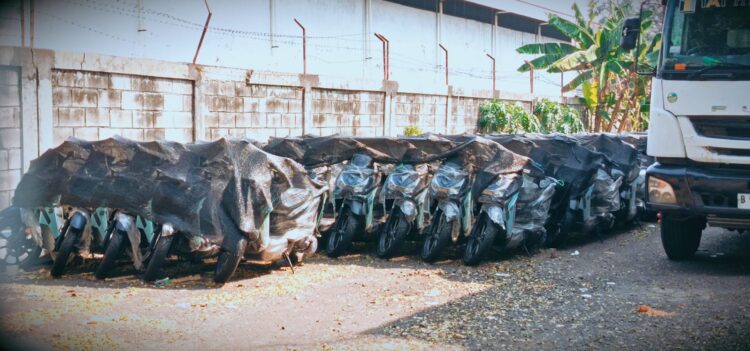Ribuan Motor Kejahatan Program MBG Parkir di Bogor