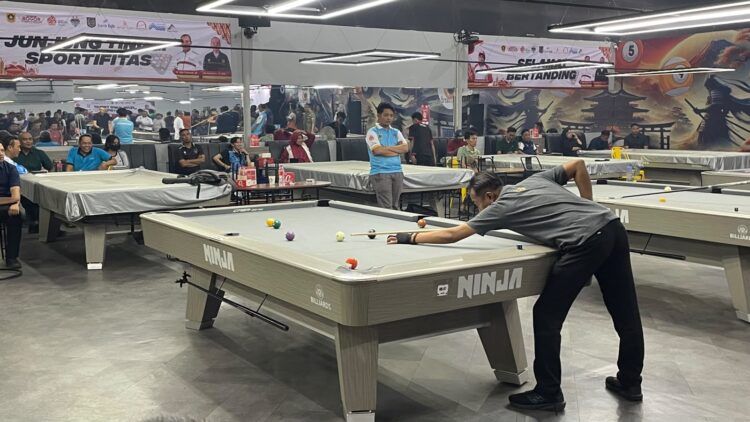Ratusan ASN Adu Strategi di Turnamen Biliar Antar SKPD, Meriahkan HJB ke-544 Kabupaten Bogor
