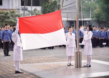 Jadi Simbol Nilai Luhur, Kementerian ATR/BPN Laksanakan Upacara Hari Lahir Pancasila