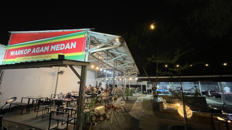 Nongkrong Ala Coffee Shop Estetik, Warkop Agam Medan Hadir di Dramaga