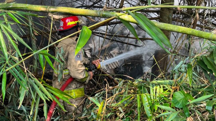 Kebakaran Lahan Limbah Pembuangan Sampah di Gunung Putri, Damkar Berjibaku Padamkan Selama 4 Jam 