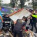 ‎Belajar Mengemudi, Mobil Pick Up Tabrak Pesepeda & Pedagang di Pakansari ‎