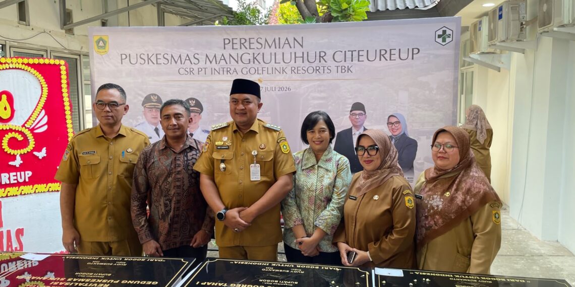 Rudy Susmanto Resmikan Revitalisasi Puskesmas Citeureup, Berbasis CSR Senilai Rp2,4 Miliar