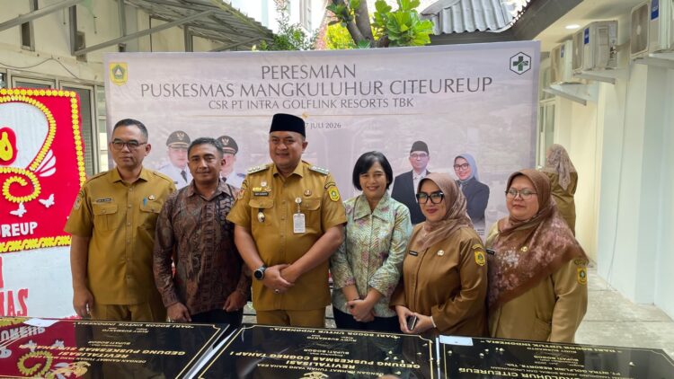 Rudy Susmanto Resmikan Revitalisasi Puskesmas Citeureup, Berbasis CSR Senilai Rp2,4 Miliar