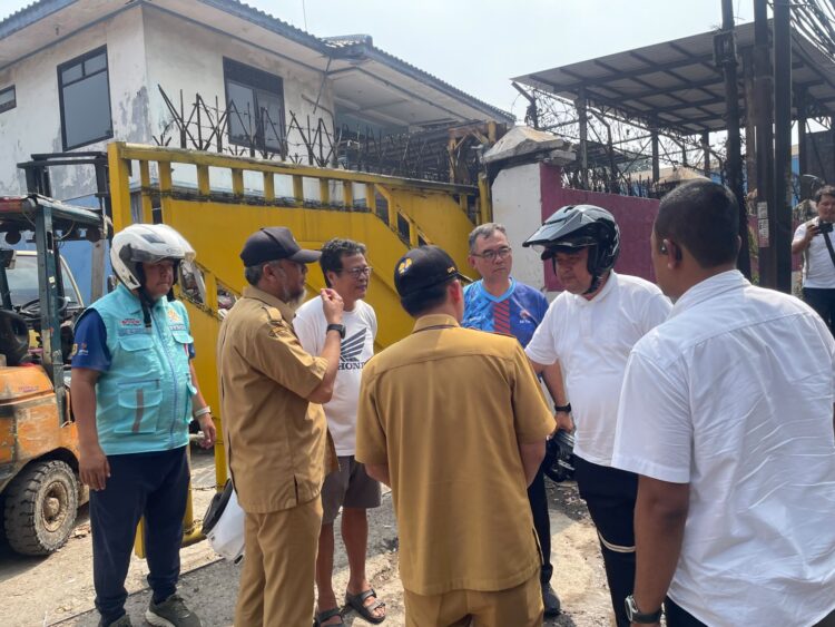 Pemkab Bogor Tata Jalan Raya Jakarta-Bogor, Rudy: Wujudkan Kabupaten Bogor Bersih dan Indah