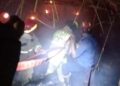 Lahan Bambu Terbakar di Cileungsi Bogor, Api Nyaris Merambat ke Bangunan Gereja