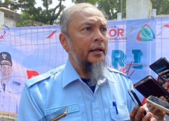 DLH Kabupaten Bogor Akan Sisir Sungai Cileungsi Buntut Air Sungai Menghitam dan Berbau
