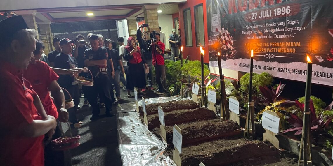 DPC PDIP Kabupaten Bogor Kenang Tragedi 30 Tahun Kudatuli, Doni: Jangan Sampai Terulang Lagi