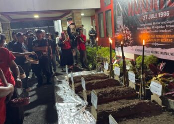 DPC PDIP Kabupaten Bogor Kenang Tragedi 30 Tahun Kudatuli, Doni: Jangan Sampai Terulang Lagi