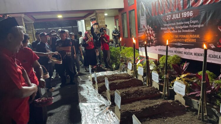 DPC PDIP Kabupaten Bogor Kenang Tragedi 30 Tahun Kudatuli, Doni: Jangan Sampai Terulang Lagi