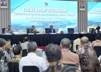 Kementerian ATR/BPN Bersama Komisi II DPR RI Bahas Penguatan Reforma Agraria dan Optimalisasi Peran Bank Tanah