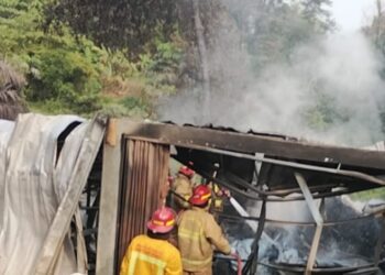 Gudang Sparepart Body Motor Terbakar di Tajurhalang Bogor, Kerugian Capai Rp500 Juta