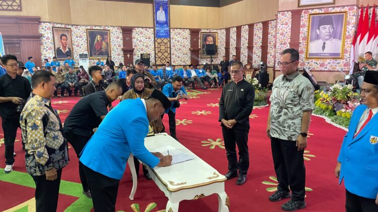 Ketua DPD KNPI Kabupaten Bogor Lantik Pengurus Kecamatan se-Kabupaten Bogor, Tekankan Sinergi dengan Pemerintah