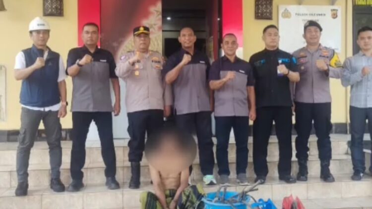 Diduga Curi Kabel Tembaga PT Bukaka di Cileungsi, Polisi Amankan Pelaku dan Barang Bukti
